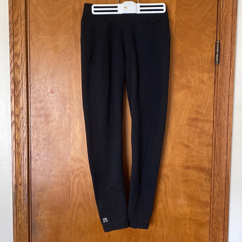 Women’s black stretch joggers. Size medium.